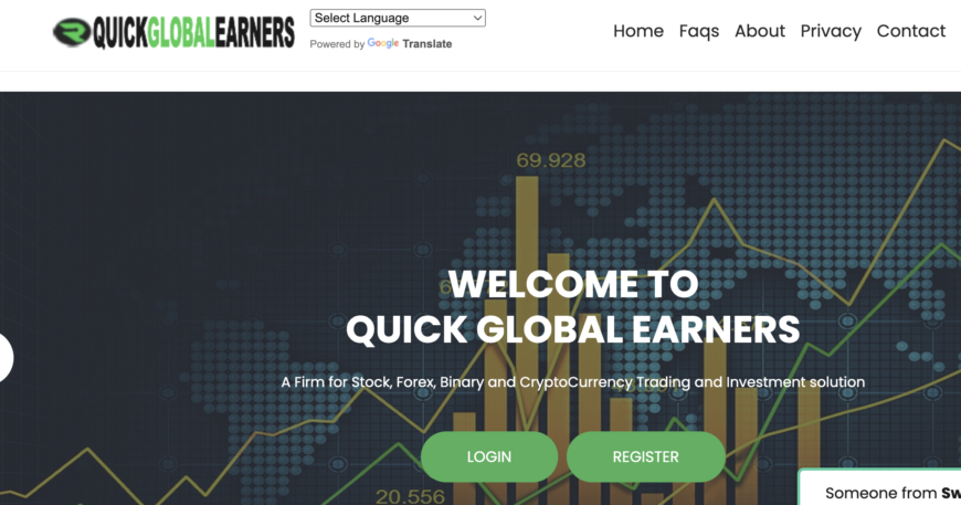 Quickglobalearners.com: Liquidity Farming Scam