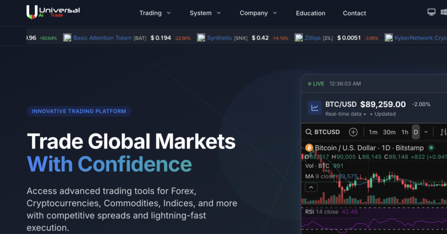 Detailed Scam Analysis of Universalaitrade.com