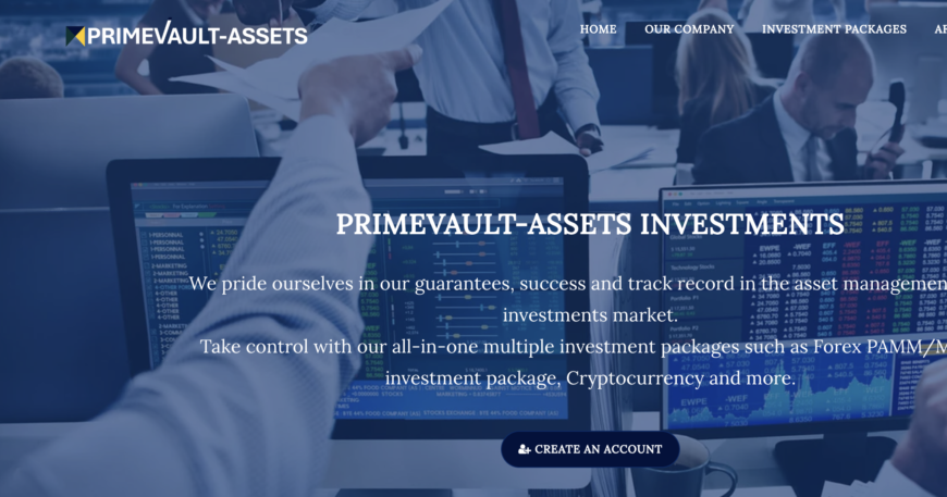 In-Depth Scam Overview of Primevault-assets.com
