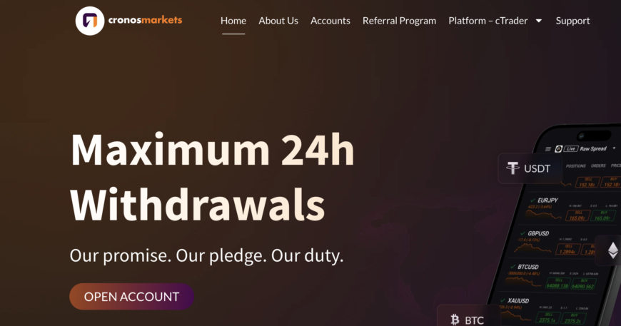 Cronosmarkets.com Review: Digital Investment Scam