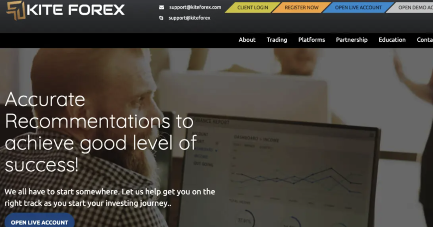 Kiteforex.com Review: A Classic Rug Pull Scam