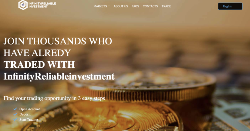 Infinityreliableinvestments.com Scam Exposed