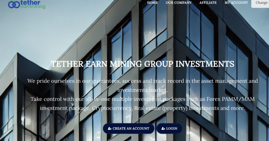 A Deep Dive into the Tetherearnmining.com Scam