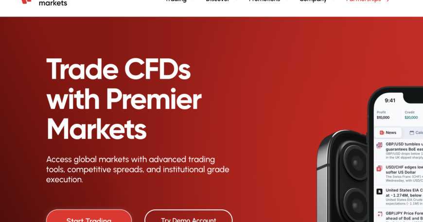 Premiermarkets.com Review: Crypto CFD Scam