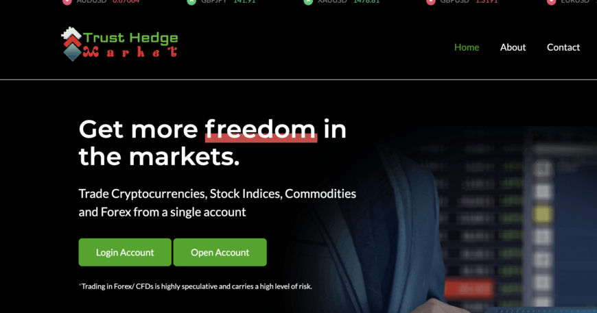 Detailed Scam Overview of Trusthedgemarket.live