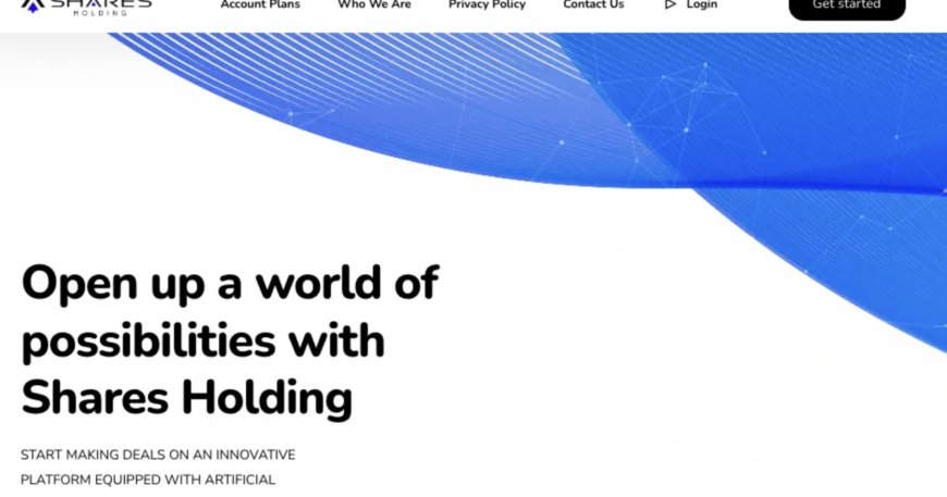 SharesHolding.com Review: Classic Rug Pull Scam