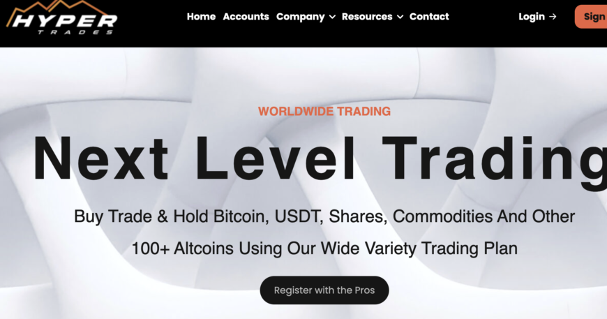 Hyper-trades.company: Crypto Investment Scam