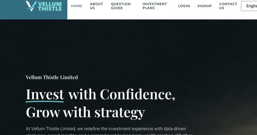 Vellumthistle.com Review: Crypto Investment Scam