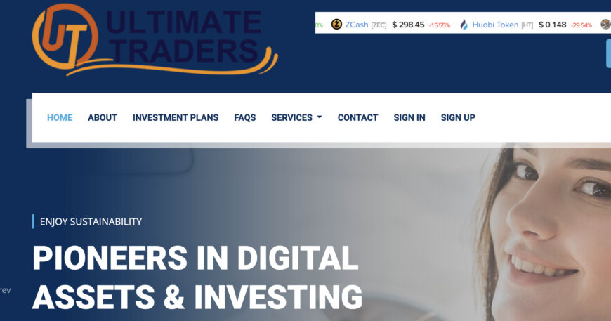 Ultimatetradersltd.com: Digital Asset Investment Scam