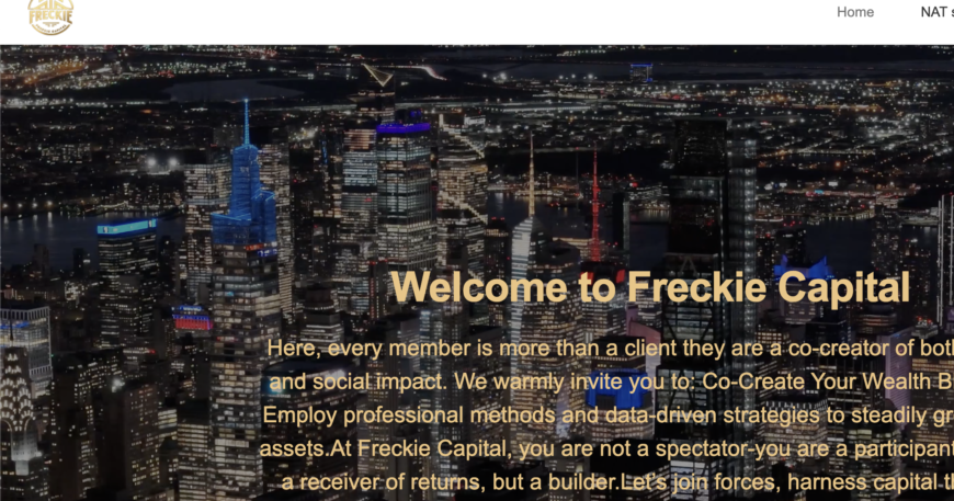 Freckie.com Review: Scam Investment Platform