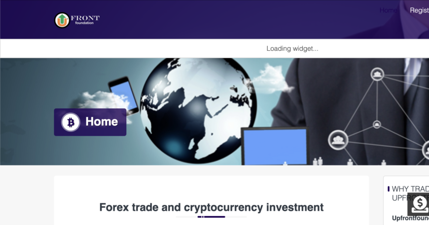 Upfrontfoundation.net Review: Crypto Investment Scam