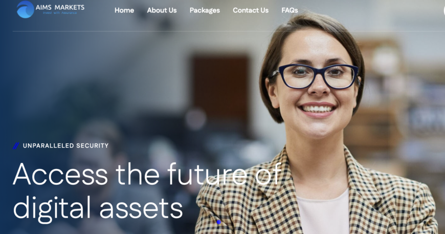 Aimsmarkets.io Review: Digital Investment Scam