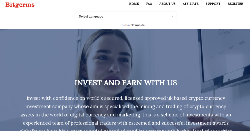 Bitgerms.com Detailed Scam Analysis