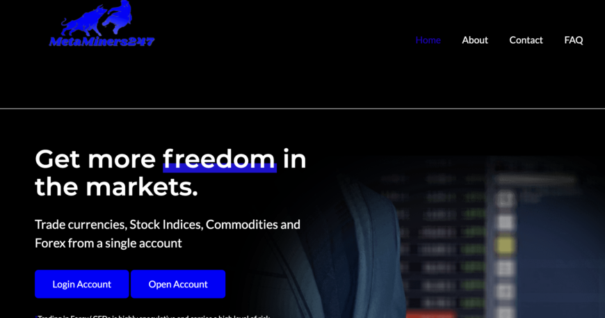 Metaminers247.org Review: Mining Scam Exposed