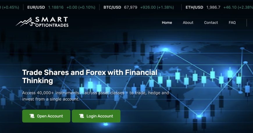 Concise Scam Review of Smartoptiontrades.com