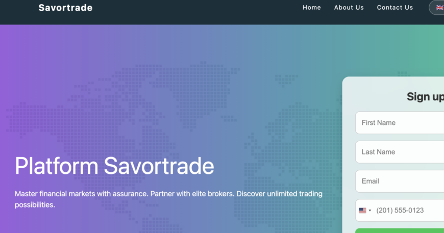 Savortrade.com Concise Scam Overview