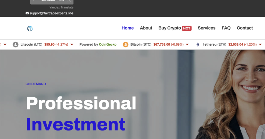 Fairtradeexperts.sbs: Unregulated Broker Exposed