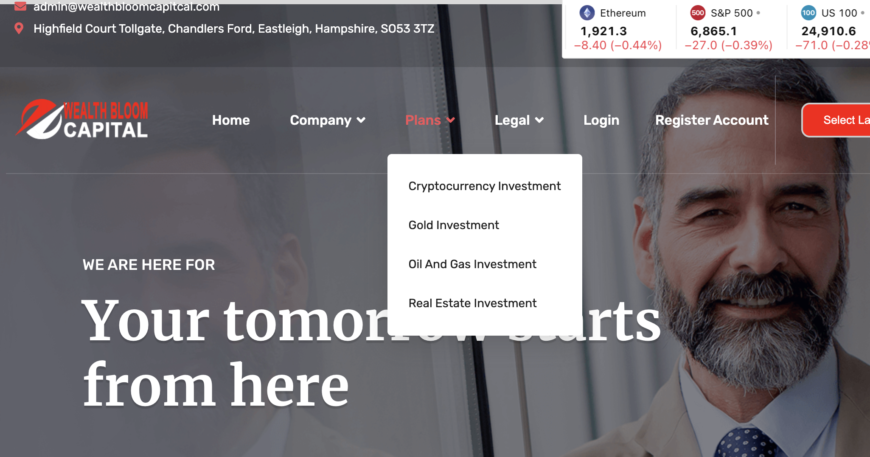 Wealthbloomcapitcal.com: Unmasking an Investment Scam