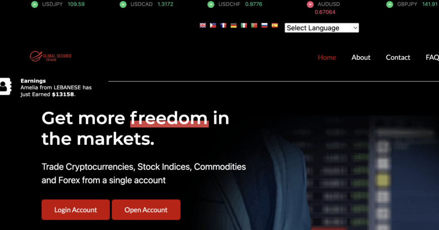 Globalsecuretrade.org Detailed Scam Review