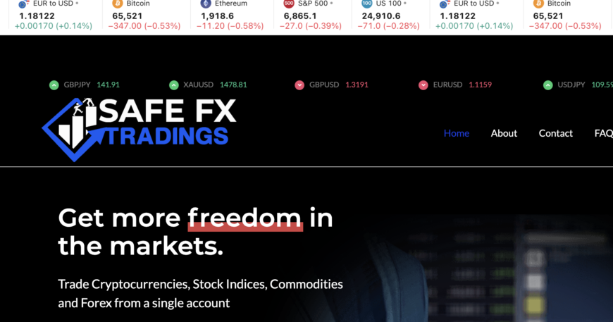 Safefxtradings.pro Scam Exposed