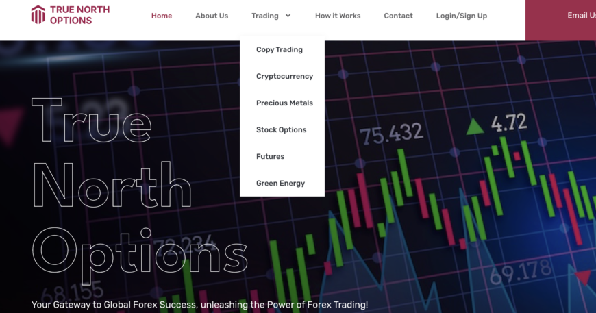 Truenorthoptions.com Detailed Scam Overview