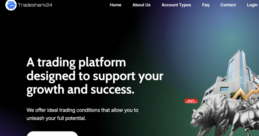 Detailed Scam Review of Tradeshark24.com