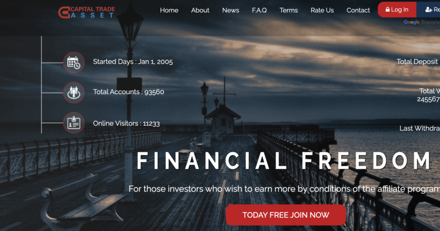 Unmasking The CapitalTradeAsset.com Scam