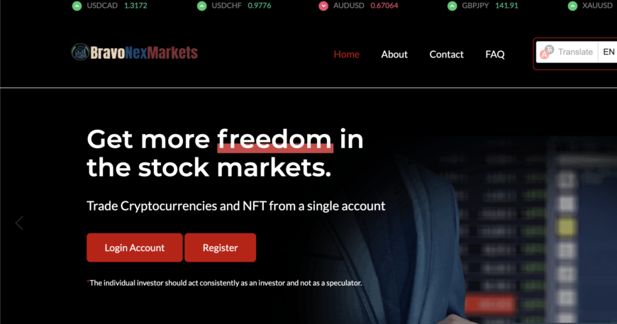 Bravonexmarkets.com Concise Scam Overview