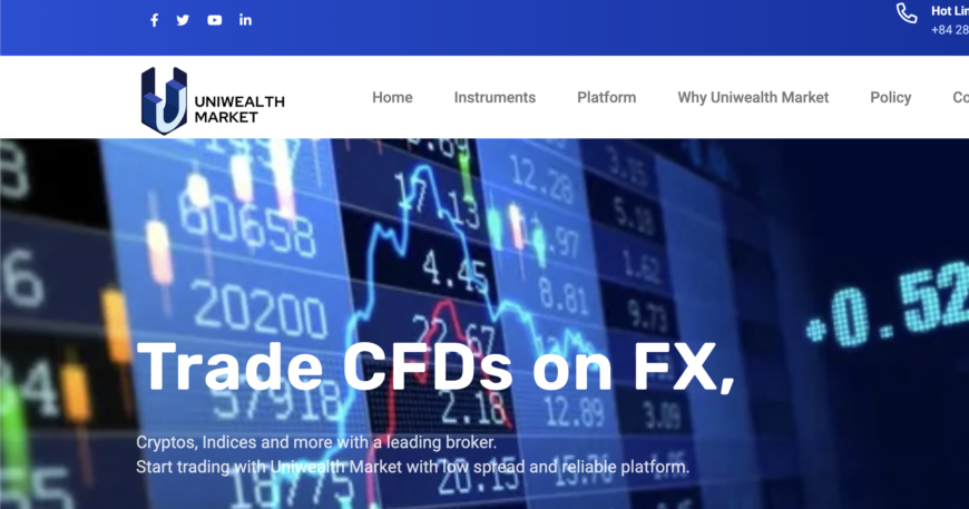Uniwealthmarket.com Review: Crypto CFD Scam Unveiled