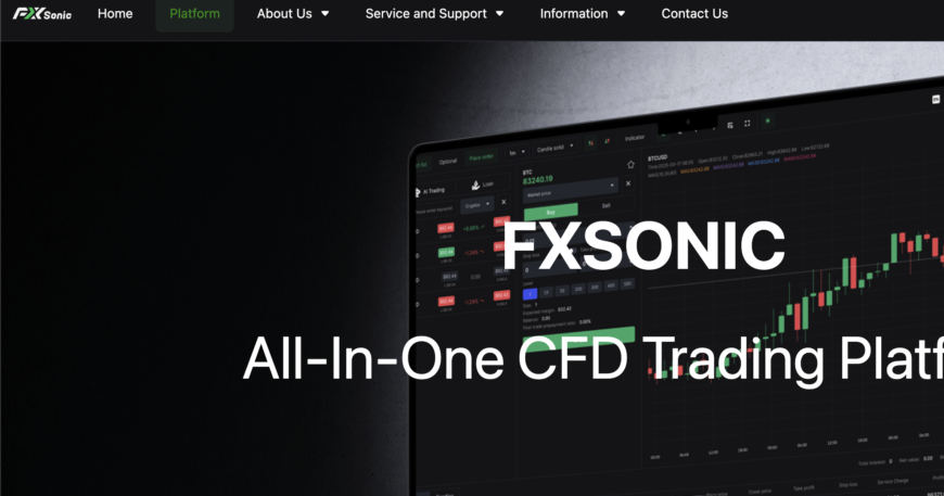Fxsonic.com Review: Crypto CFD Scam Exposed