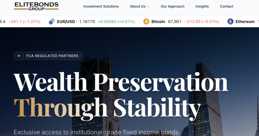 Elitebondsgroup.com Review: Crypto Investment Scam