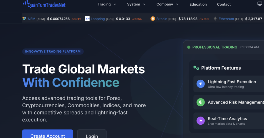 Quantumtradesnet.com Fraud Investigated