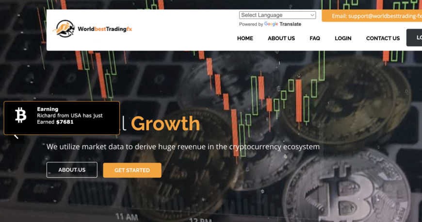 Worldbesttrading-fx.com: Crypto Investment Scam