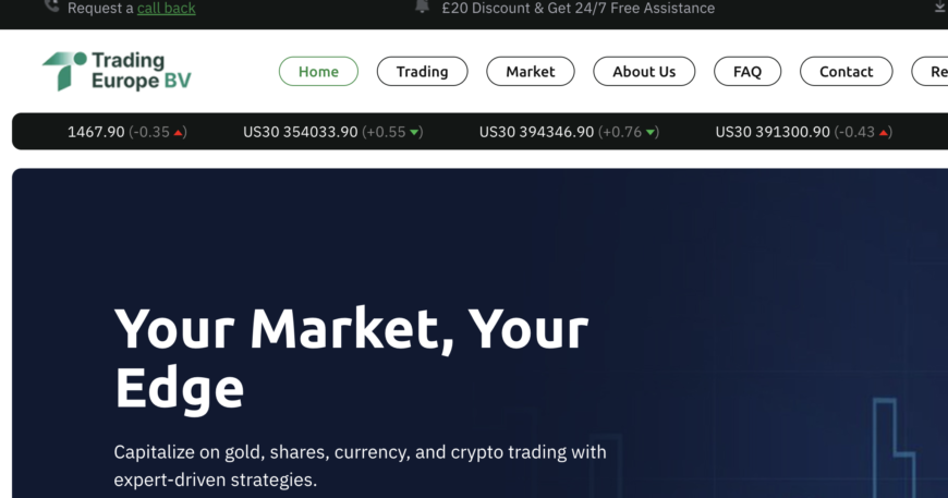 Tradingeuropebv.com Scam Overview