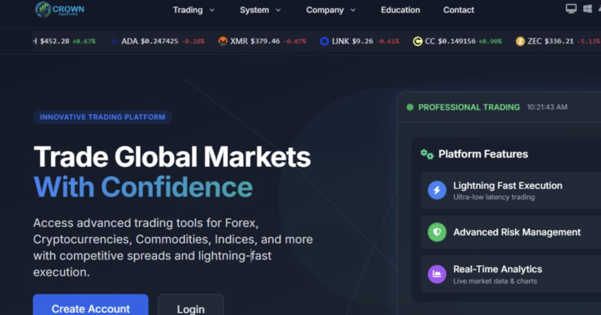 Crownequitypro.com Scam Exposed