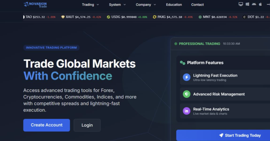 Novariontrade.icu Rug Pull Scam