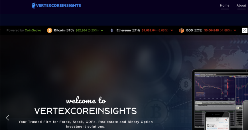 Vertexcoreinsights.com: Unmasking an Investment Scam