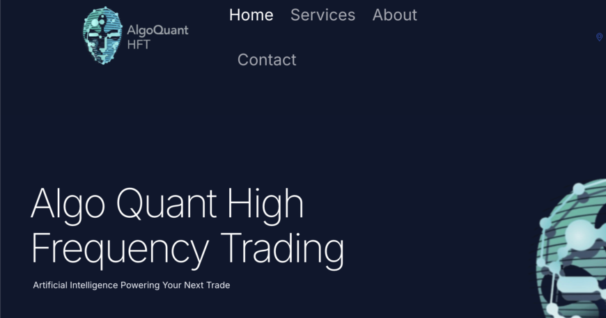 Algo-quant-hft.ai: Integrated AI Trading Scam